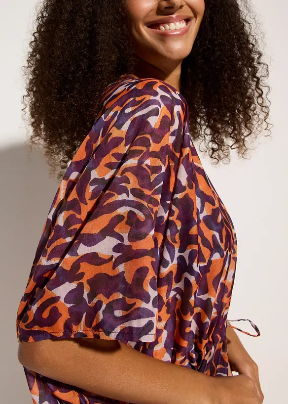 Strandkimono med knyting, bonprix