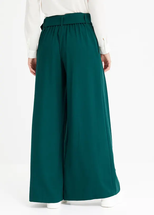 Vid bukse i lett viskosemiks, bonprix