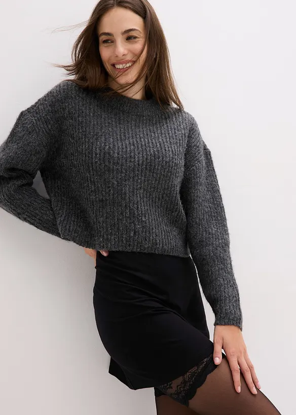 Stay-ups med blonder 20 DEN, bonprix