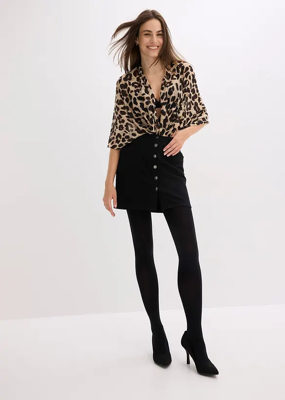 Ugjennomsiktig str&oslash;mpebukse 100 DEN, bonprix