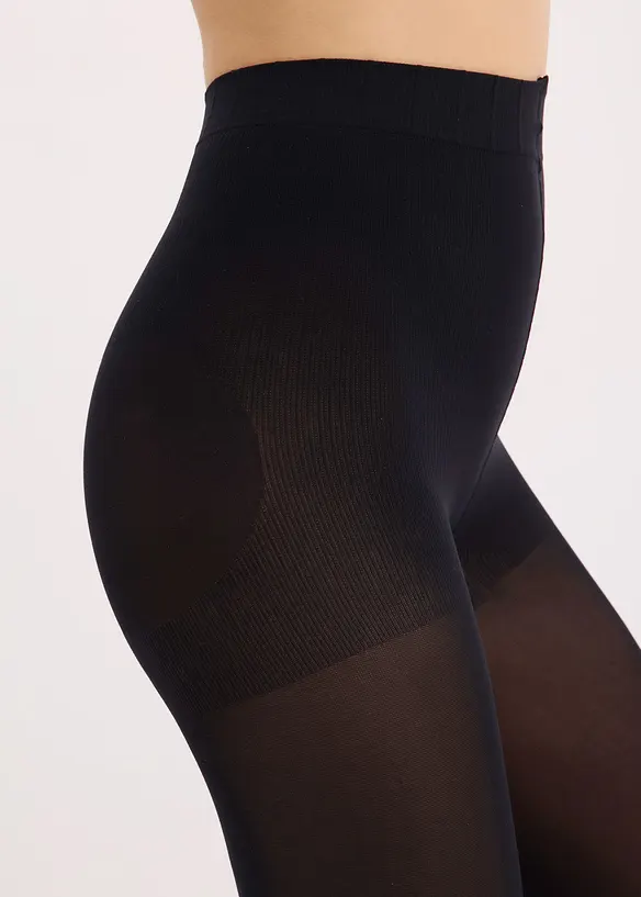 Figurformende strømpebukse 80den med push up-effekt., bonprix