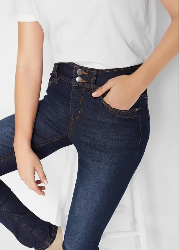 Slim-Fit-jeans High Waist, komfortstretch, bonprix