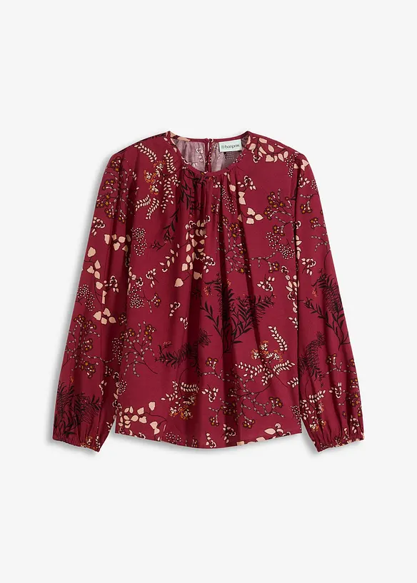 Bluse i klimasmart viskose, bonprix