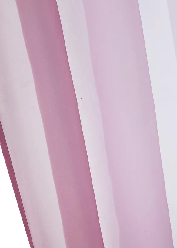 Gardin med resirkulert polyester og fargegradering (2-pack), bonprix