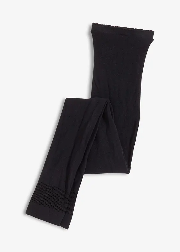 Leggings med "anti-gnisse-effekt" og komfortlinning, 80 DEN, bonprix