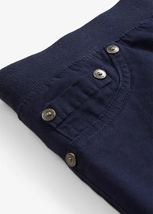 Treggings i twill i elastisk bomullsmiks, bonprix