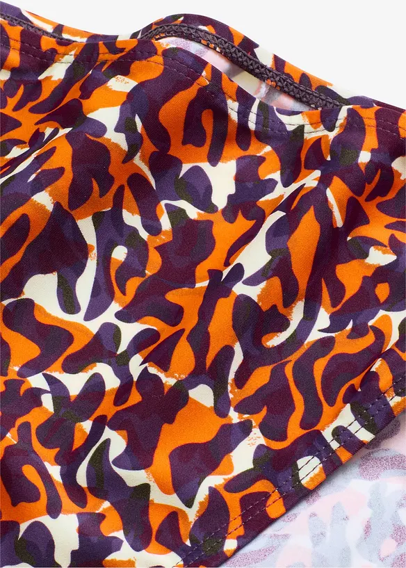 High Waist-bikinitruse med høy benskjæring, bonprix