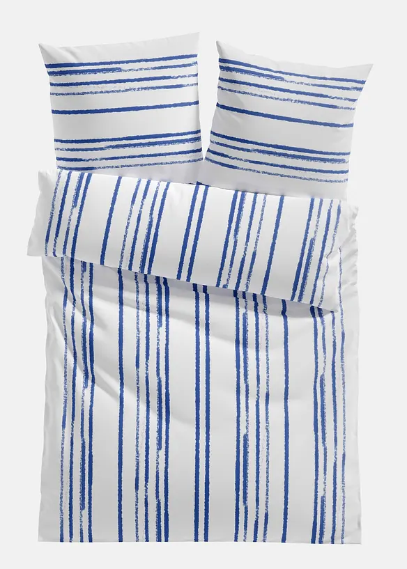 Sengesett med stripemønster, bonprix
