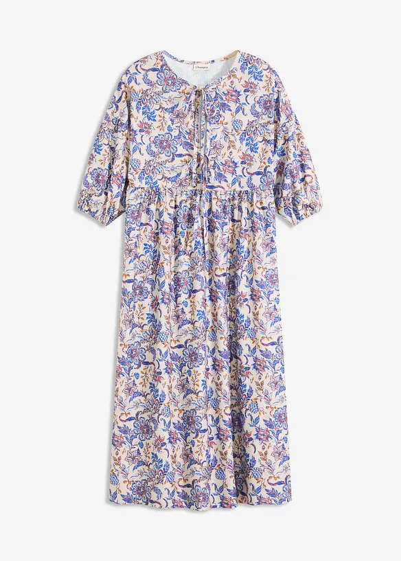 Jerseykjole med snøring, bonprix