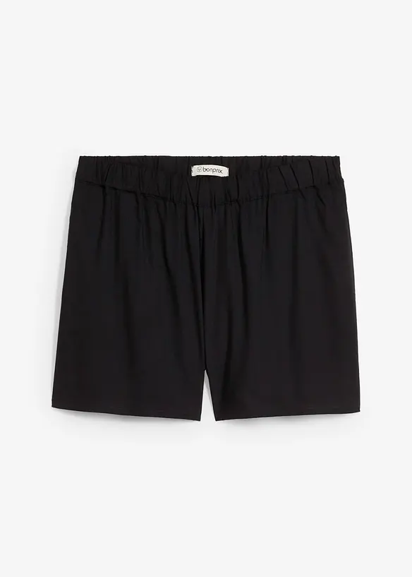 Shorts i viskose med komfortlinning, bonprix