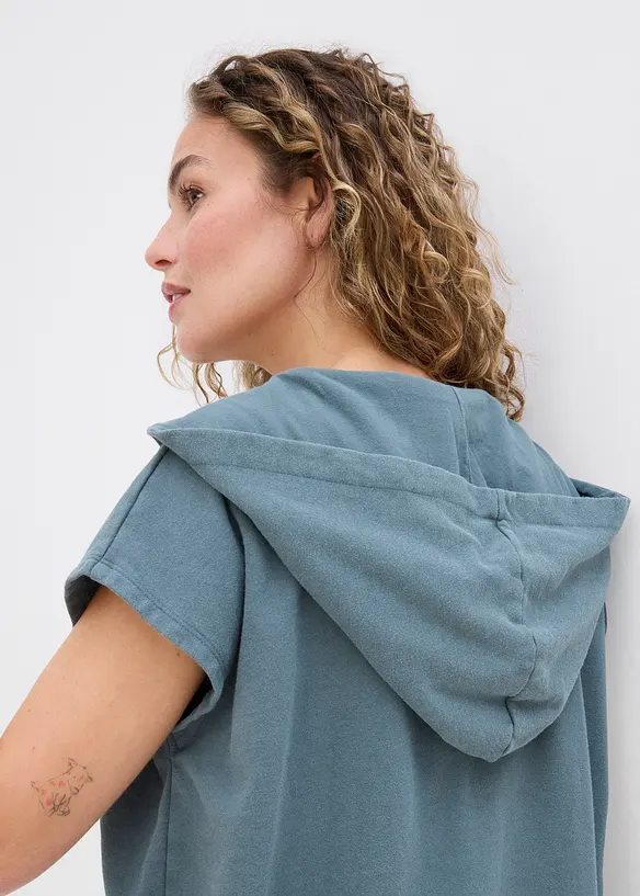 Sweatshirt i 100% bomull, bonprix