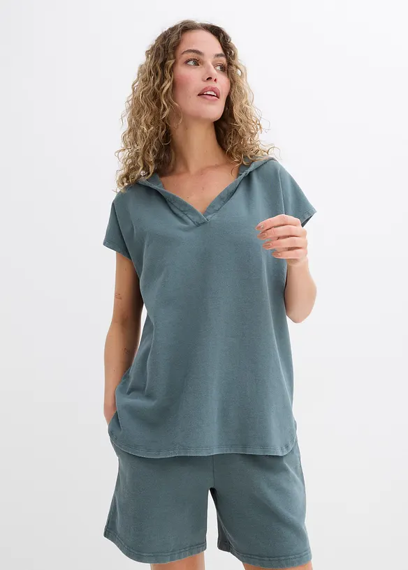 Sweatshirt i 100% bomull, bonprix