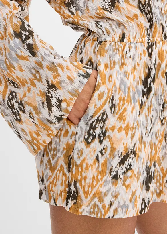 Kort jumpsuit i lett viskose, bonprix