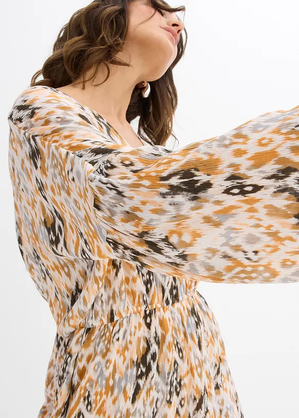 Kort jumpsuit i lett viskose, bonprix