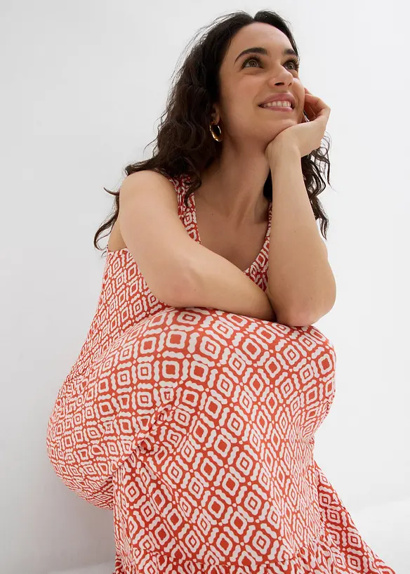 Jerseykjole i viskosemiks, bonprix