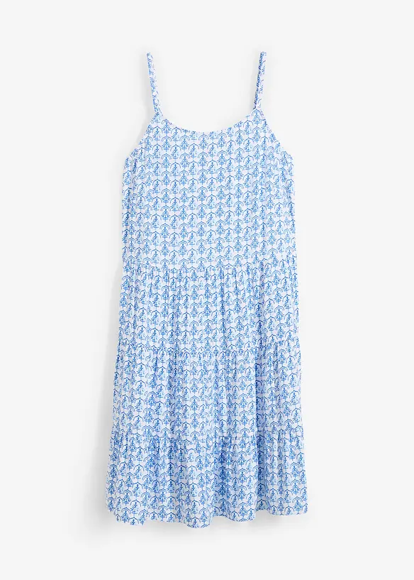 Stroppekjole i lett viskose, bonprix