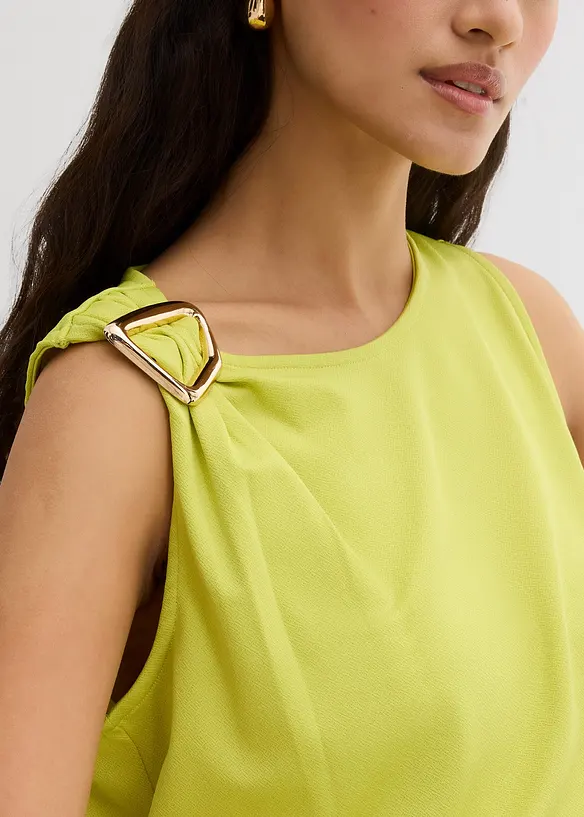 Topp i strukturert krepp, bonprix