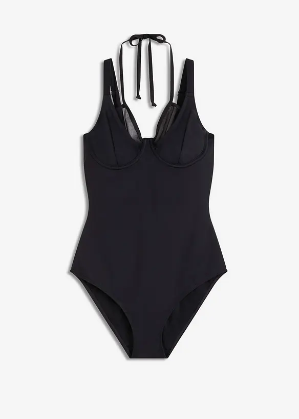 Shape-badedrakt med spiler, middels formende, bonprix