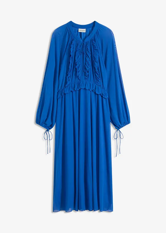 Tunikakjole med volanger, bonprix