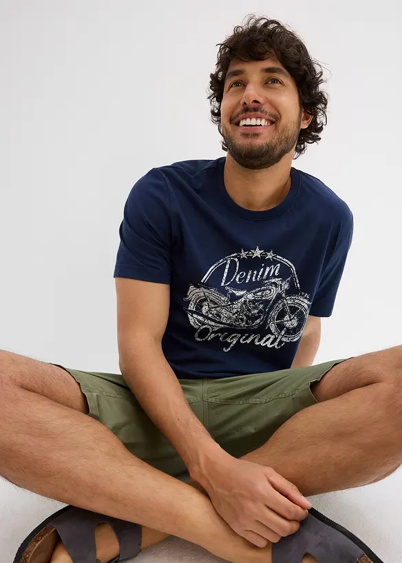 T-skjorte i 100% bomull, bonprix