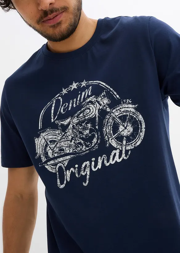 T-skjorte i 100% bomull, bonprix