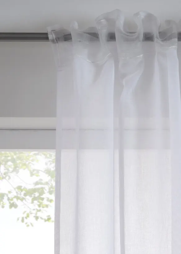 Gardin med resirkulert polyester (1-pack), bonprix