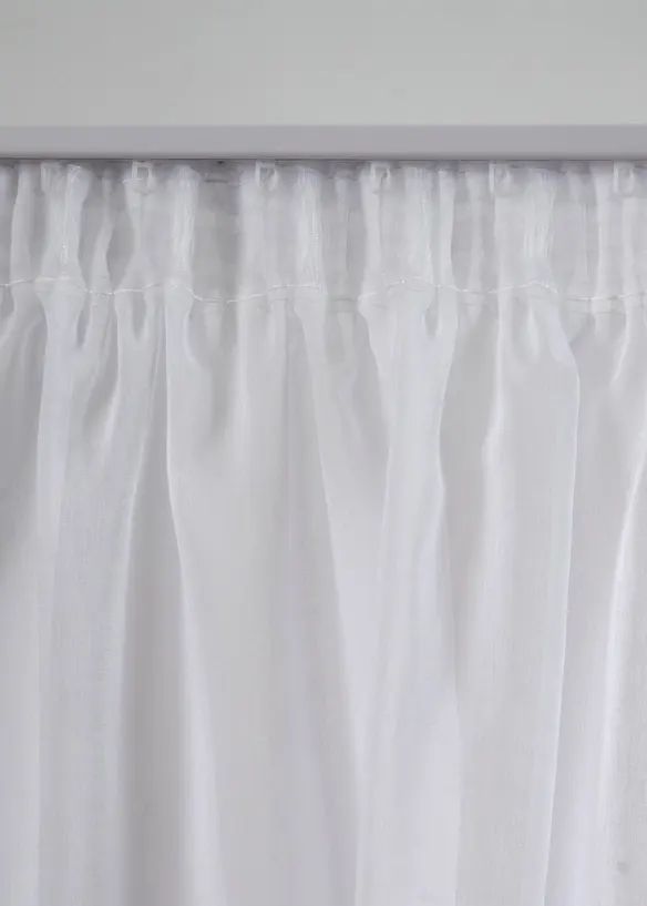 Gardin med resirkulert polyester (1-pack), bonprix