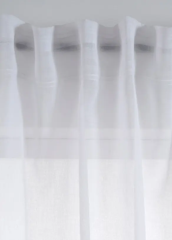 Gardin med resirkulert polyester (1-pack), bonprix