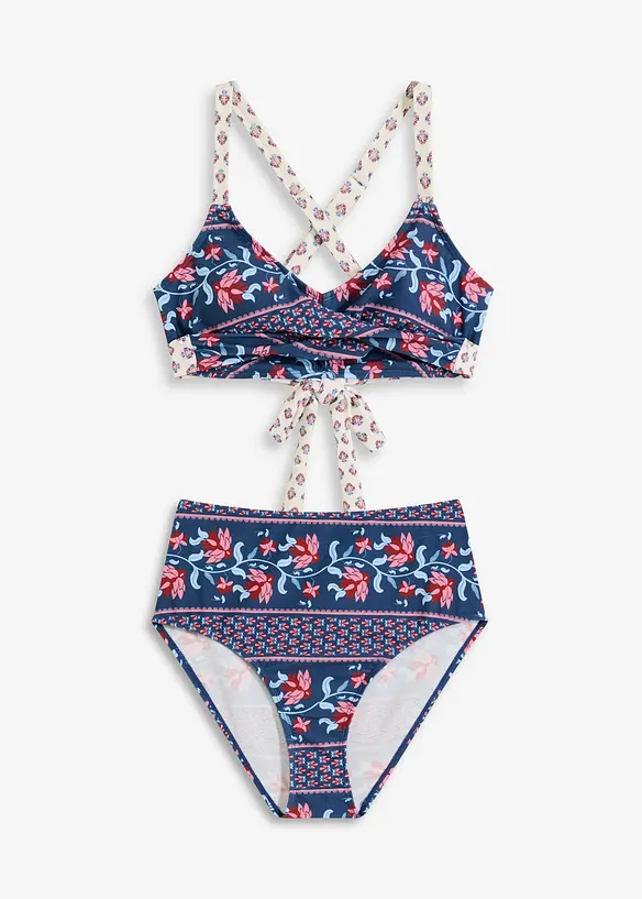 Bustier-bikini i omslagslook (2-delt sett), bonprix