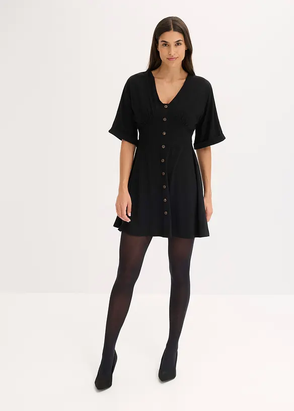 Figurformende str&oslash;mpebukse 50den med komfortlinning, bonprix