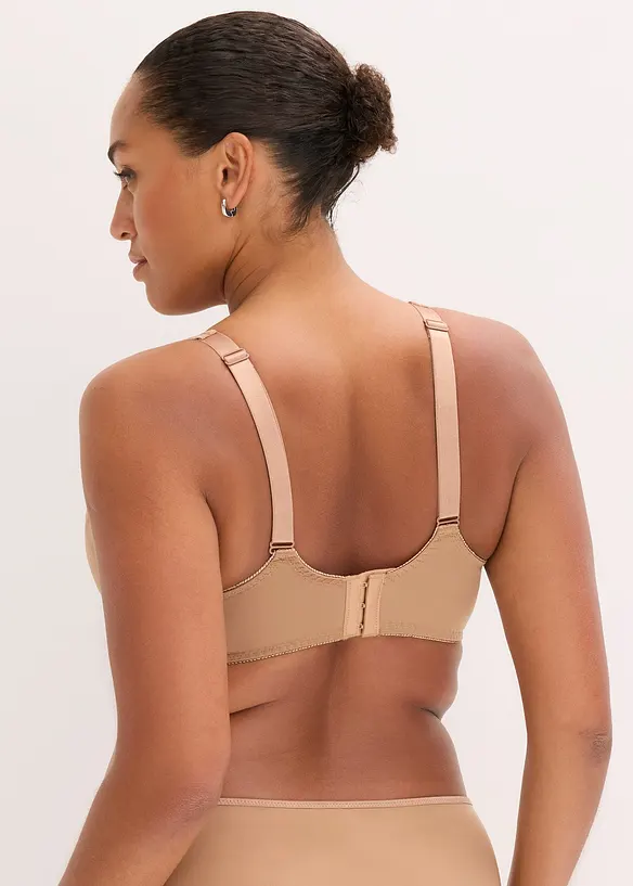 Bøyle-BH med glanseffekt (2-pack), bonprix