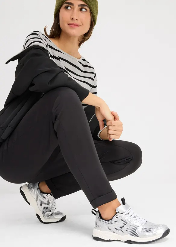 Chinos i scuba-materiale, bonprix