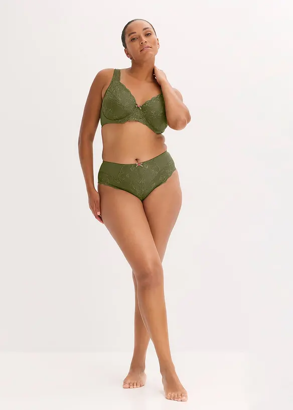 Maxitruse med delikat blonde, bonprix