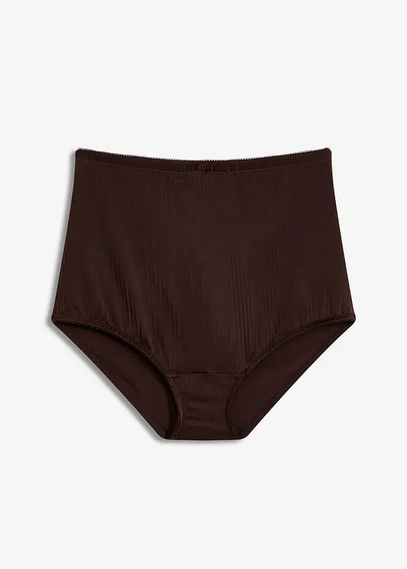 Shape-truse med høy midje og glans, lett formende, bonprix