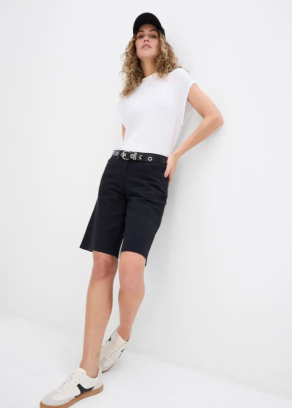 Bermudashorts med råkanter, bonprix