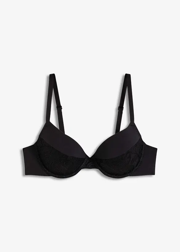 Padded-BH av myk modal, bonprix