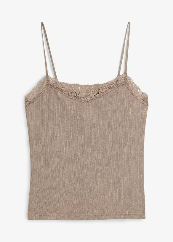 Singlet av lett krepp, bonprix