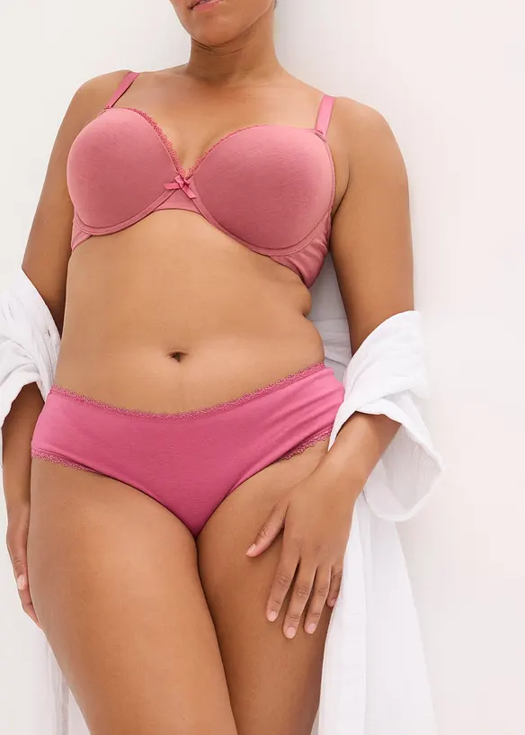 Brasiliansk truse med bomull (5-pack), bonprix