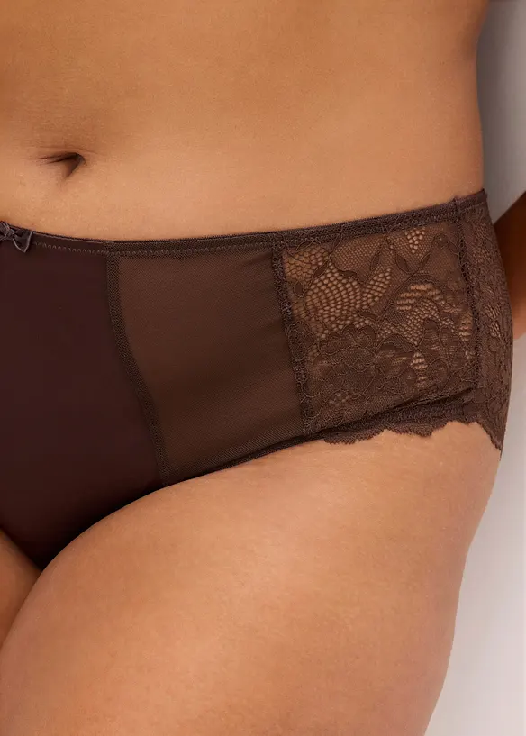 Panty med glanseffekt, bonprix