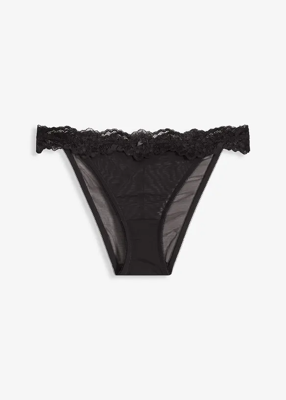 Truse med delikate blonder, bonprix