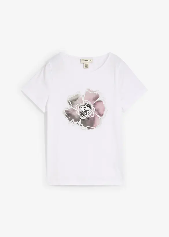 T-skjorte i 100% bomull, bonprix