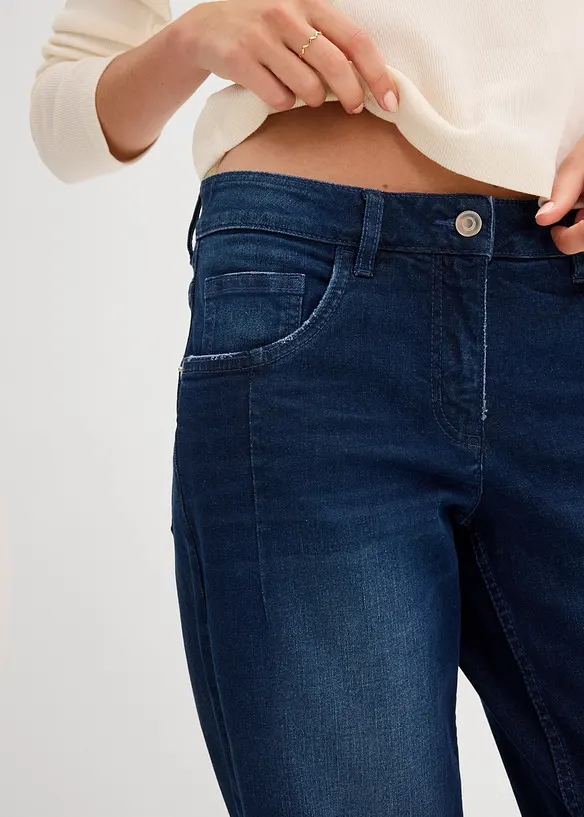 Barrel-jeans Mid Waist, bonprix