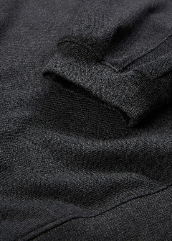 Oversized sweatshirt i 100% bomull, bonprix