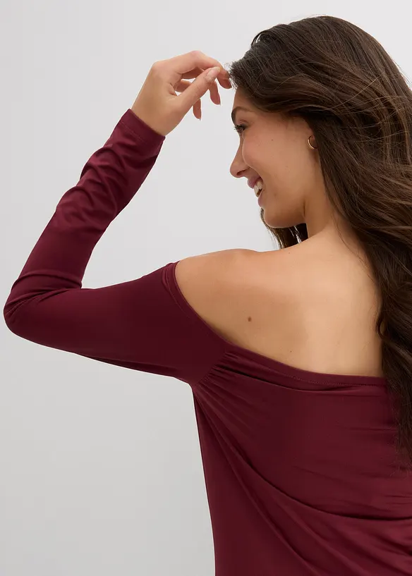 Carmentopp i lett jersey, bonprix
