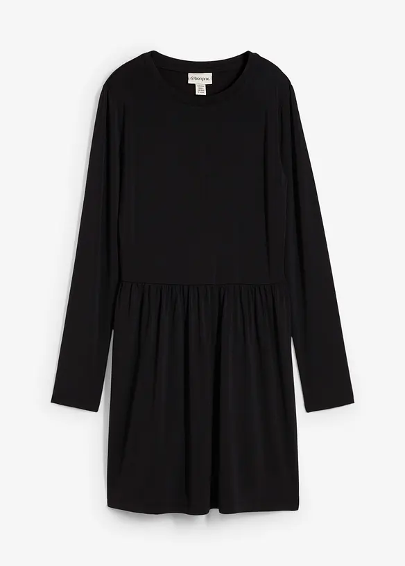 Utsvingt trikotkjole, bonprix