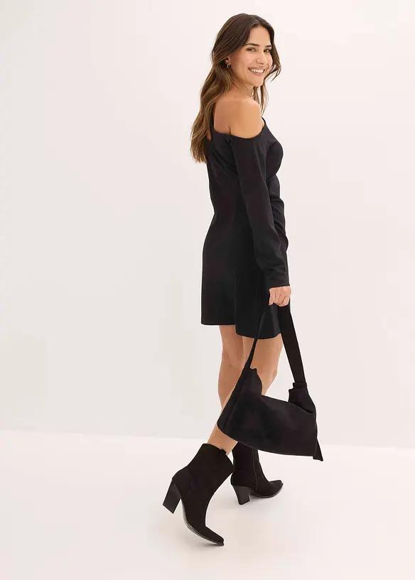 Minikjole med cut outs, bonprix