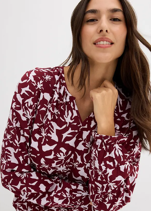 Bluse i lett viskose, bonprix