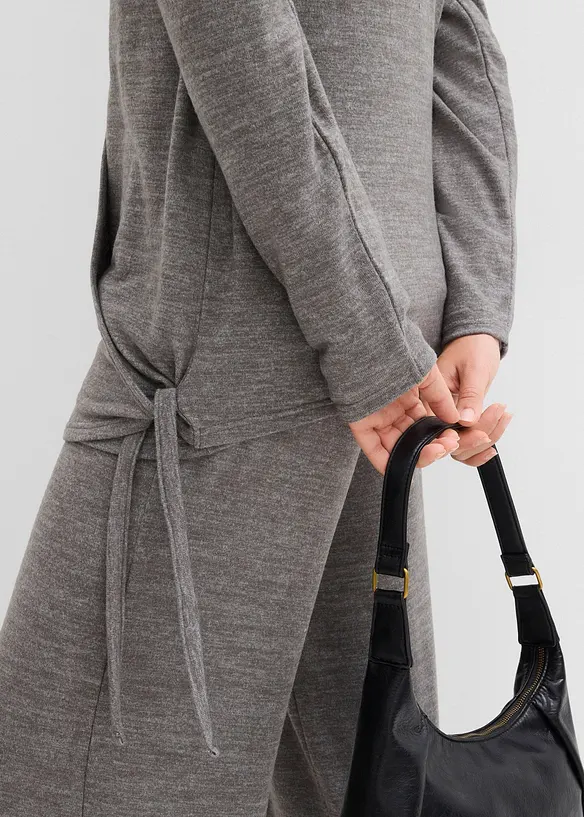 Cardigan i omslagsmodell, bonprix