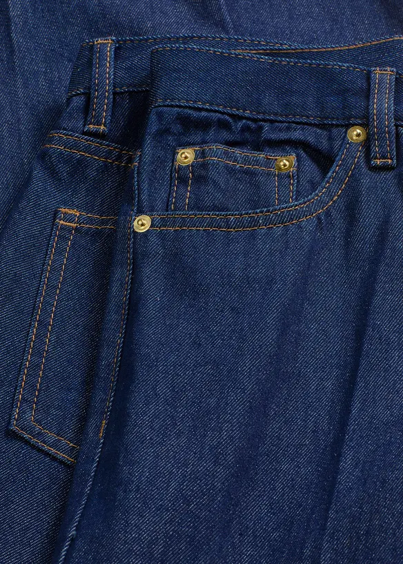 Wide Leg-jeans Mid Waist, bonprix