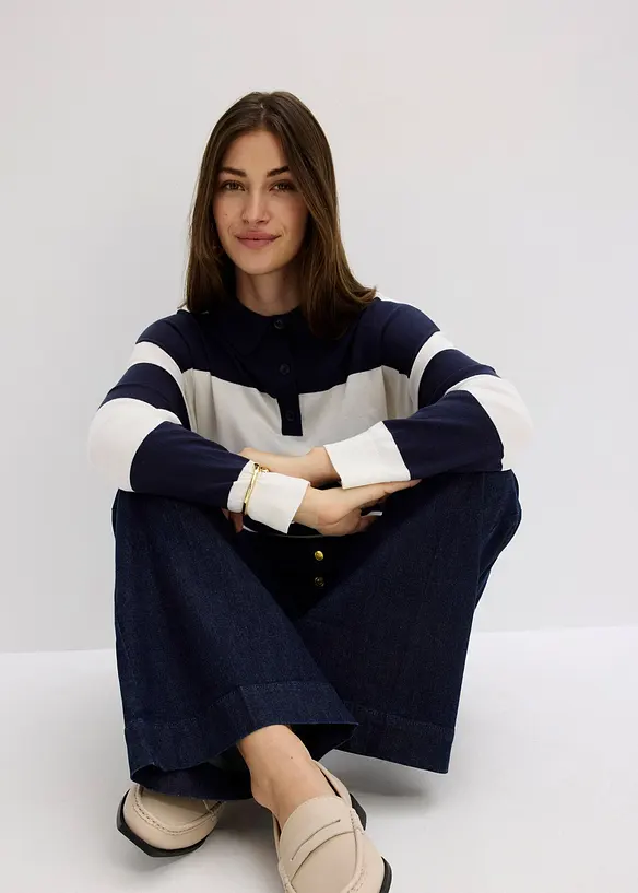 Flared-jeans High Waist, bonprix